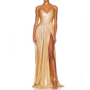 Retrofete Doss Dress in Champagne